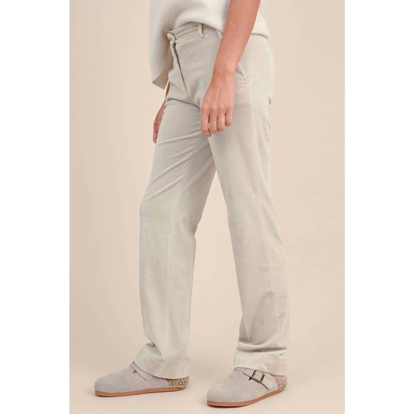 NEW ANTONELLI FIRENZE timothy corduroy pants in cream - Picture 3 of 5